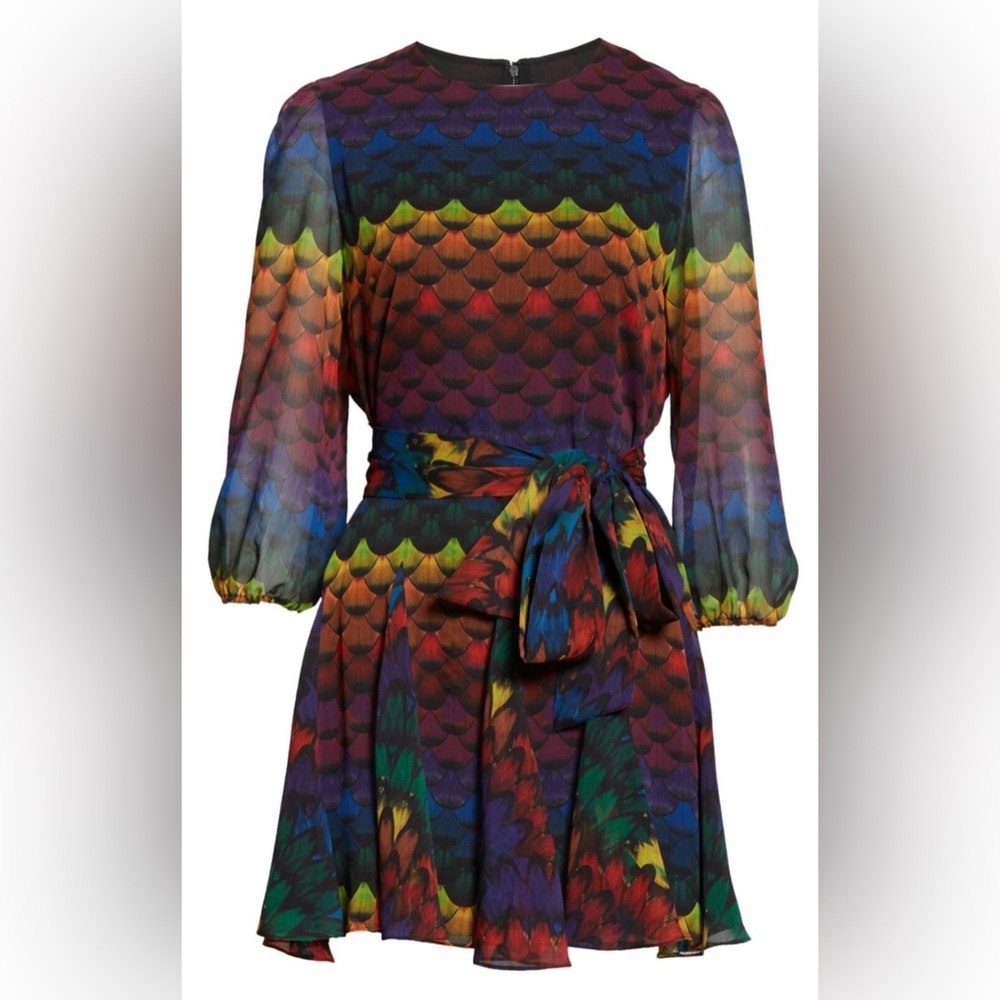 Alice + Olivia Colorful Dress
